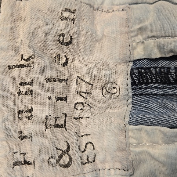 FRANK & EILEEN  WICKLOW  ITALIAN PERFORMANCE ANKLE JEANS. SIZE 6. - Picture 3 of 11